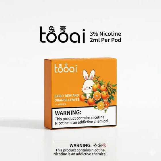 tooqi兔奇六代通用烟弹 2ml/3颗装 适配悦刻五代幻影/冰熊/LANA系列 25款精选口味 - 诚信电子烟商城
